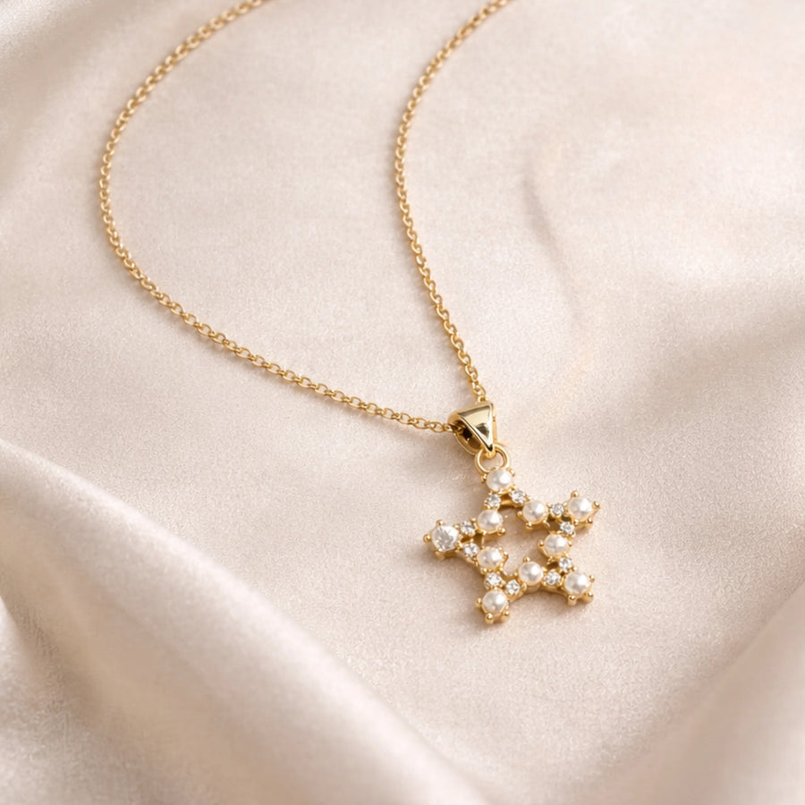 Minimal Link Charm Necklace