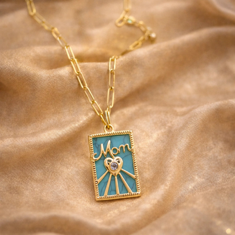 Heirloom Mom Charm Necklace