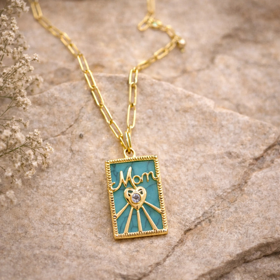 Heirloom Mom Charm Necklace