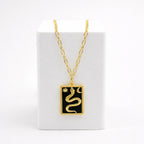 Mystic Serpent Charm Necklace