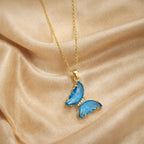 Butterfly Radiance Charm Necklace