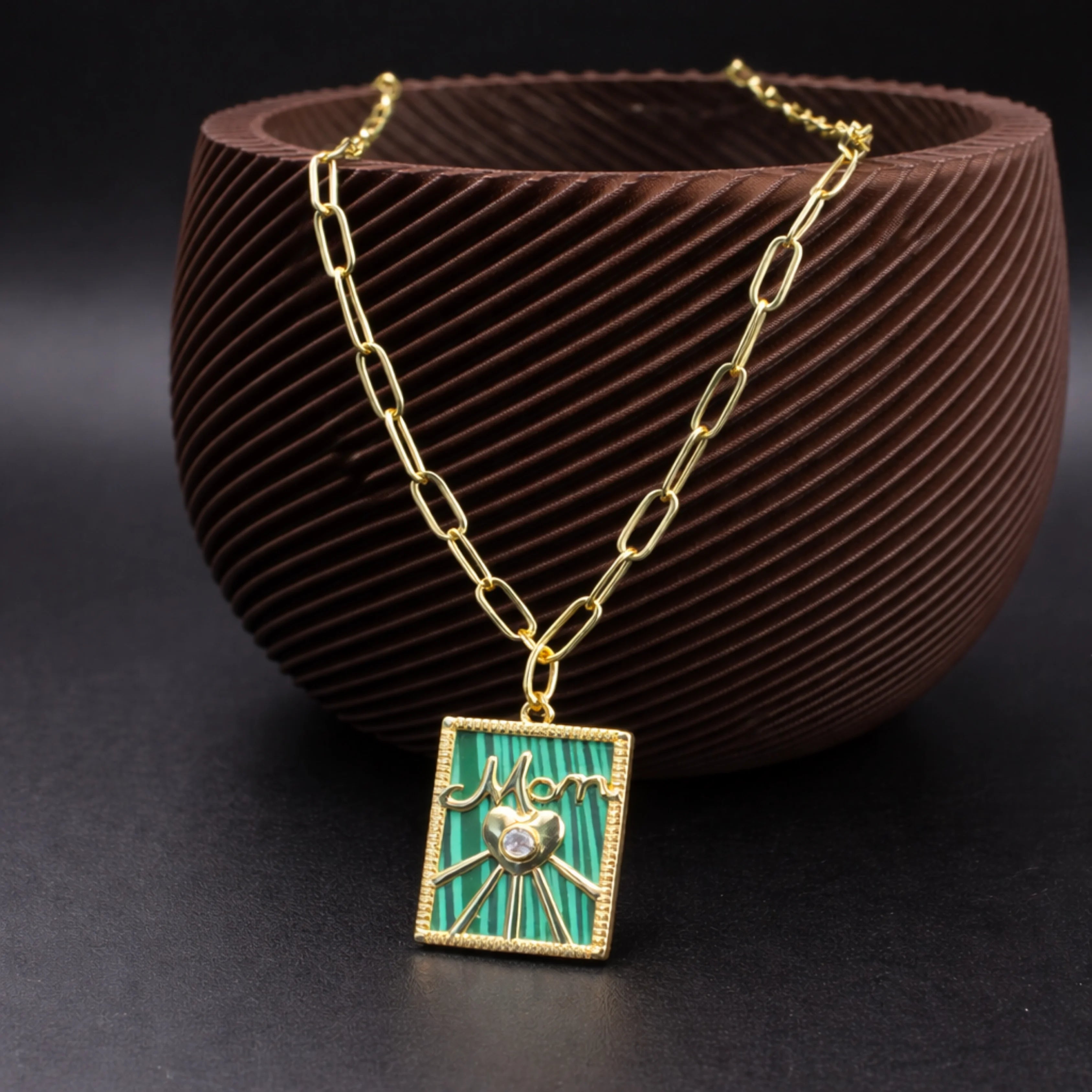 Radiant Mom Charm Necklace