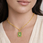 Radiant Mom Charm Necklace
