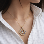 Celestial Evil Eye Pendant