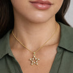 Minimal Link Charm Necklace