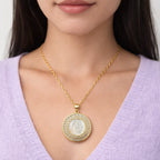 Sacred Halo Charm Necklace