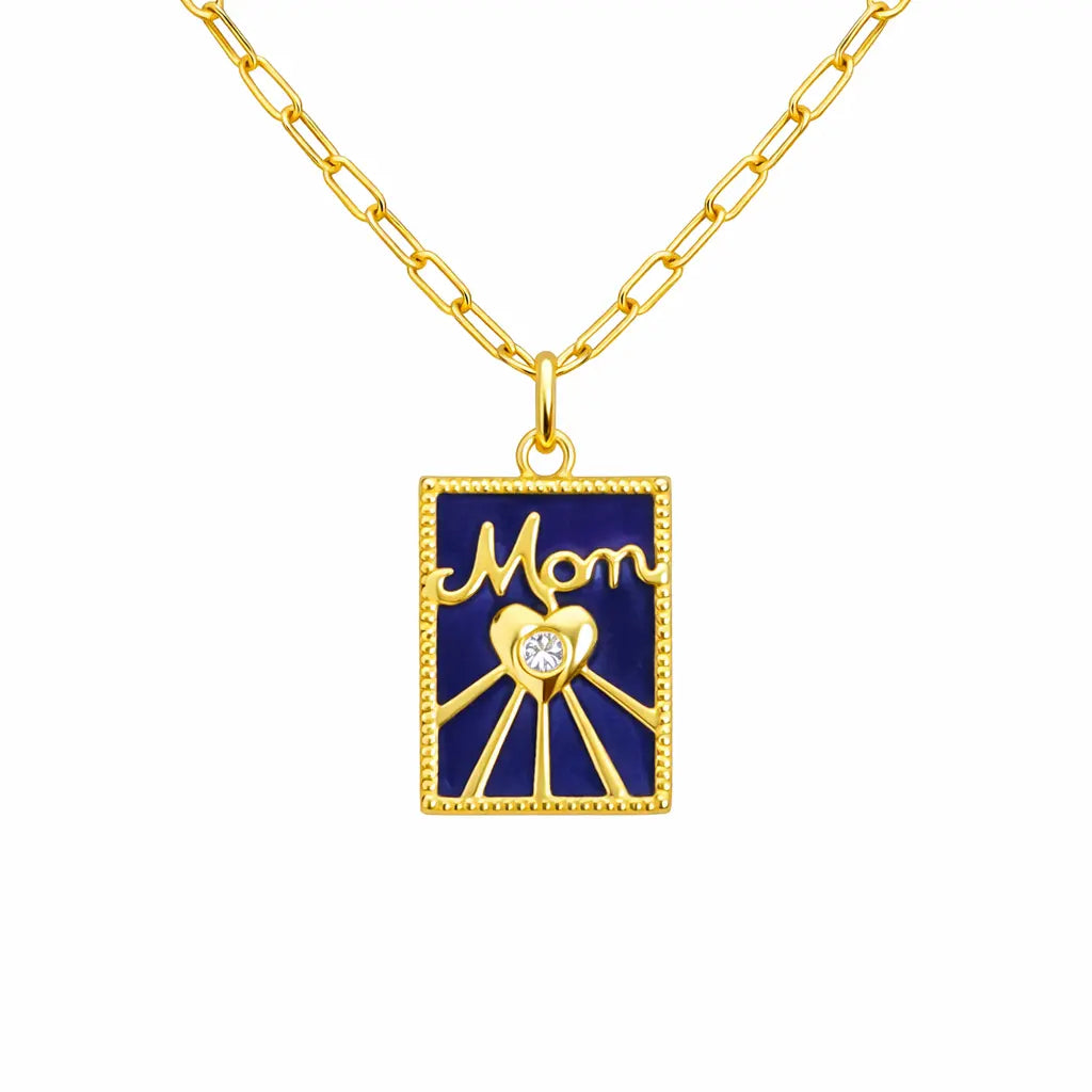 Luminous Mom Charm Necklace