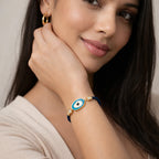 Ocean Eye Charm Bracelet