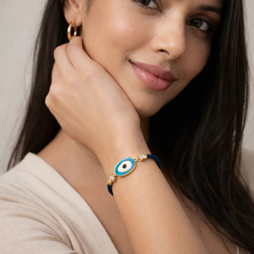 Ocean Eye Charm Bracelet