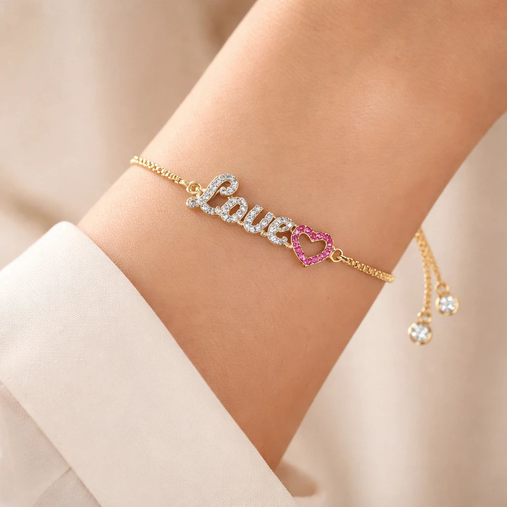 Forever Love Charm Bracelet