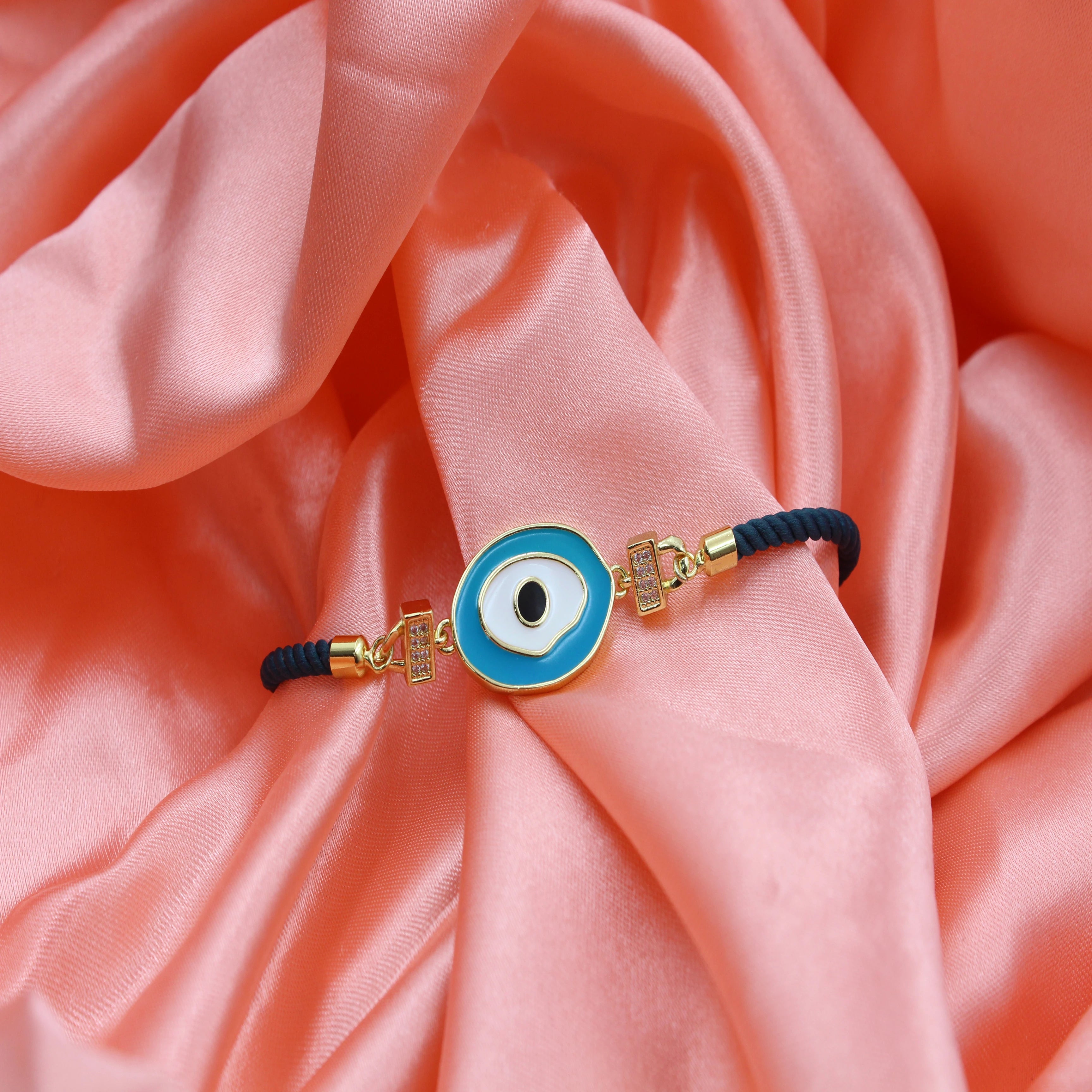 Ocean Eye Charm Bracelet