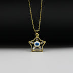 Celestial Eye Star Necklace
