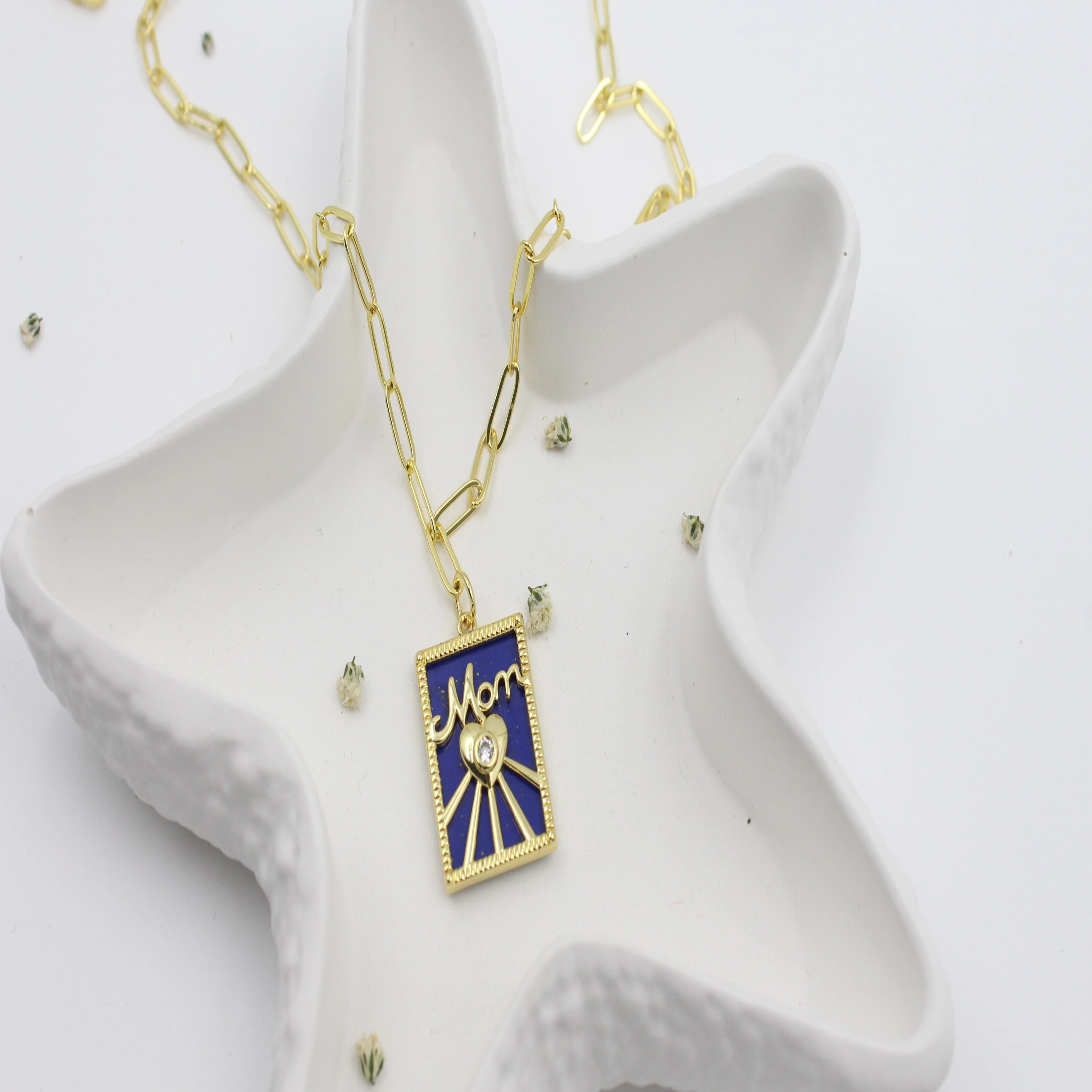 Luminous Mom Charm Necklace