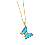 Butterfly Radiance Charm Necklace